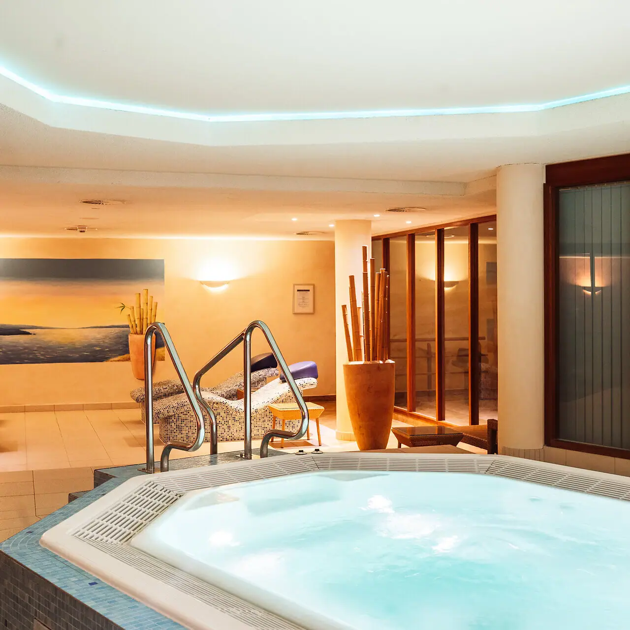 Whirlpool in einem Raum